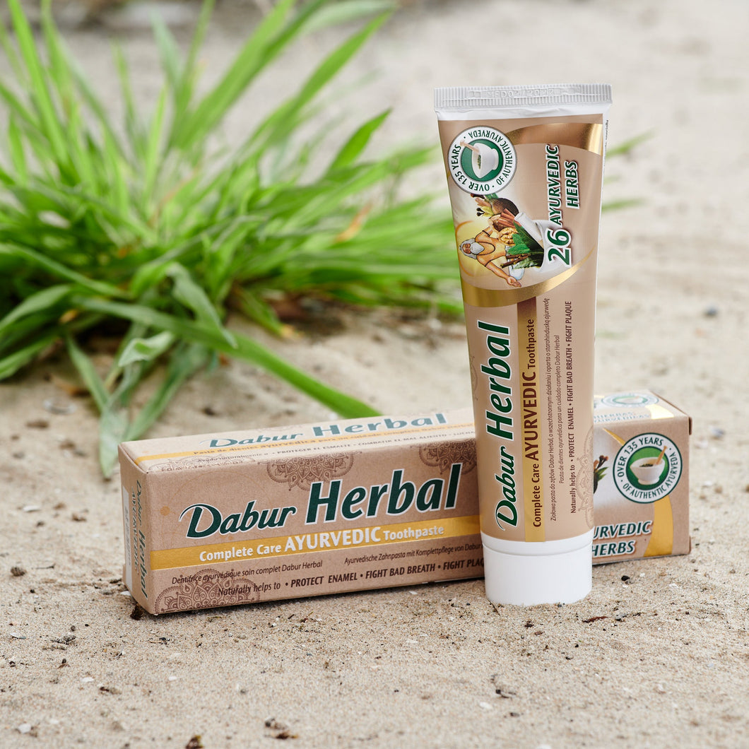 Dabur Herbal Complete Care Ayurvedic Toothpaste, With 26 Ayurvedic Botanical Herbs