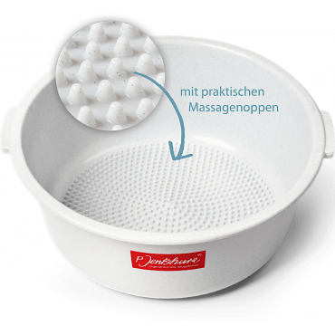 Foot Bath Tub, With A Textured Bottom For Foot Reflexology Massage, Jentschura