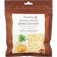 Load image into Gallery viewer, Dried Daikon Radish Strips Clearspring, Light and Sweet *
