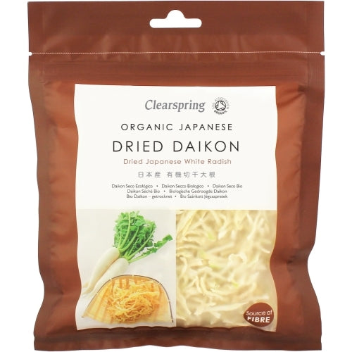 Dried Daikon Radish Strips Clearspring, Light and Sweet *