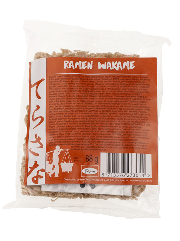 Ramen Wakame, Whole Wheat & Wheat