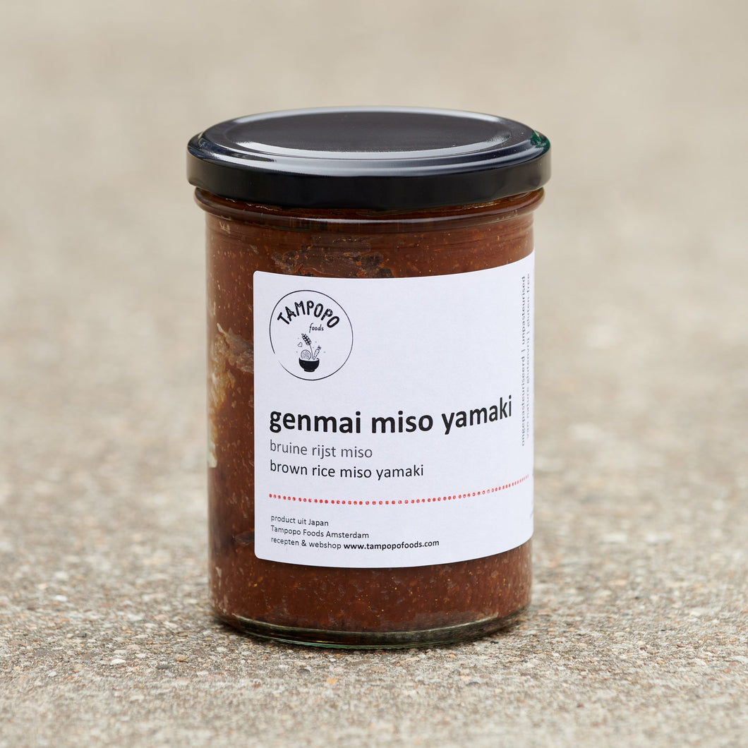Brown Rice Miso Yamaki *, Unpasteurized, 12 Months Fermented