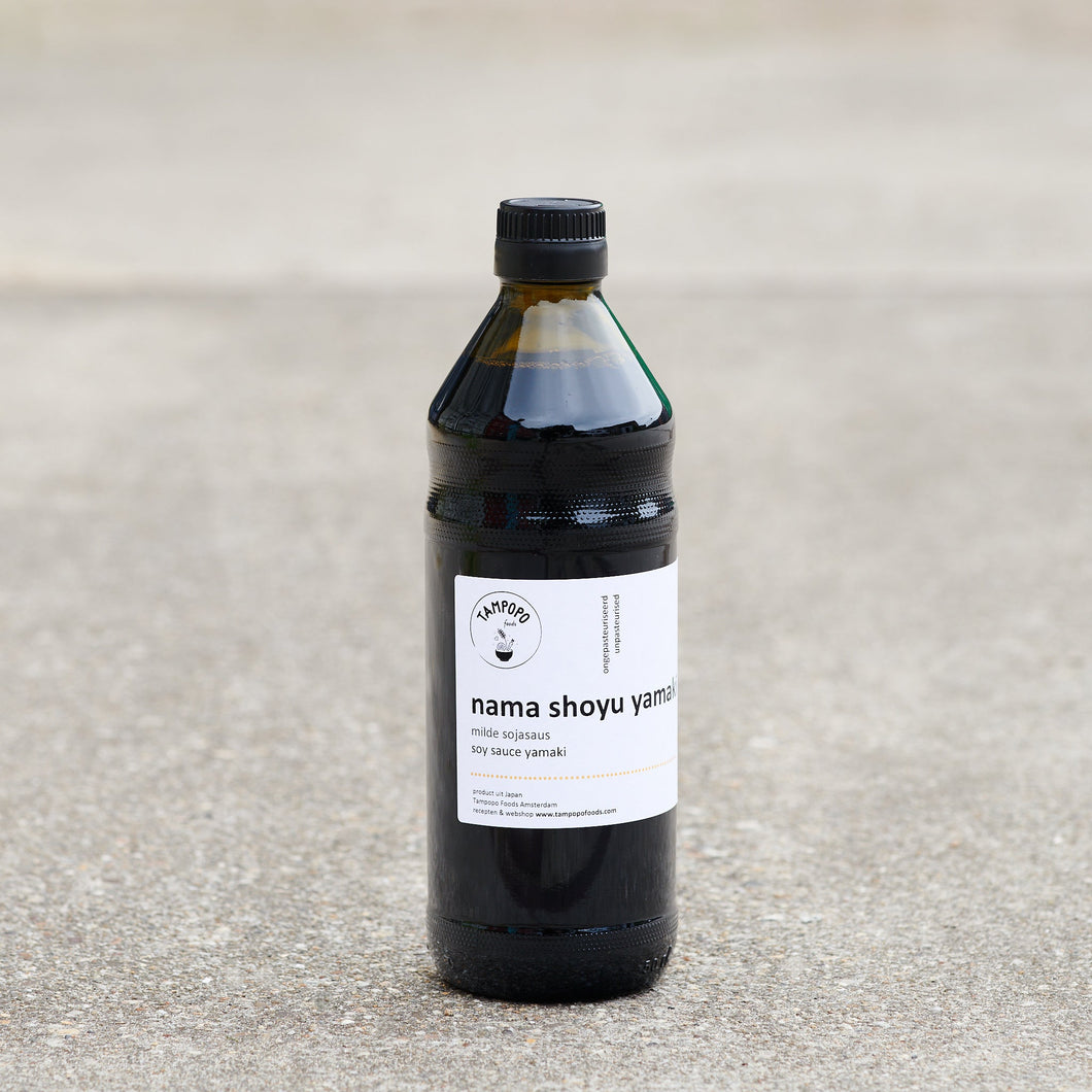 Nama Shoyu Yamaki Japan, Milder Taste, Unpasteurized, 12 Months Fermented *