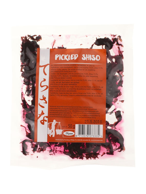 Shiso Leaf Pickle, Pieces