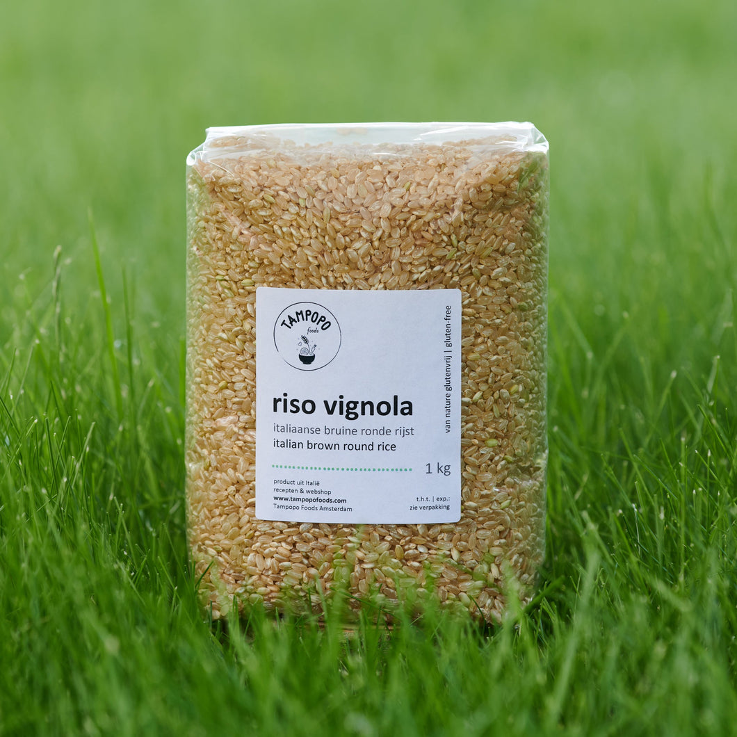 Riso Vignola, Italian Brown Rice Round *