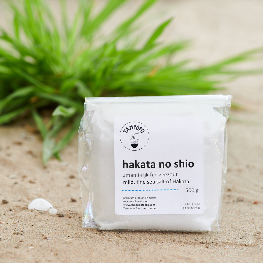 Mild Fine White Sea Salt of Hakata, Japan