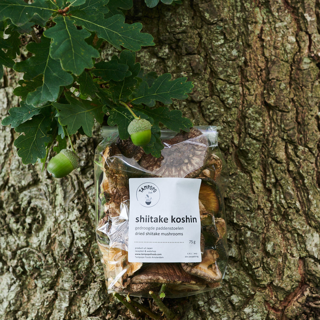 Shiitake Mushrooms Koshin *, Dried & Whole