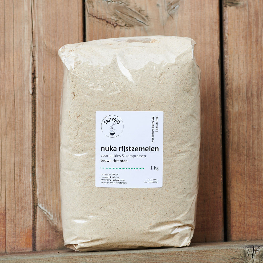Nuka, Brown Rice Bran *