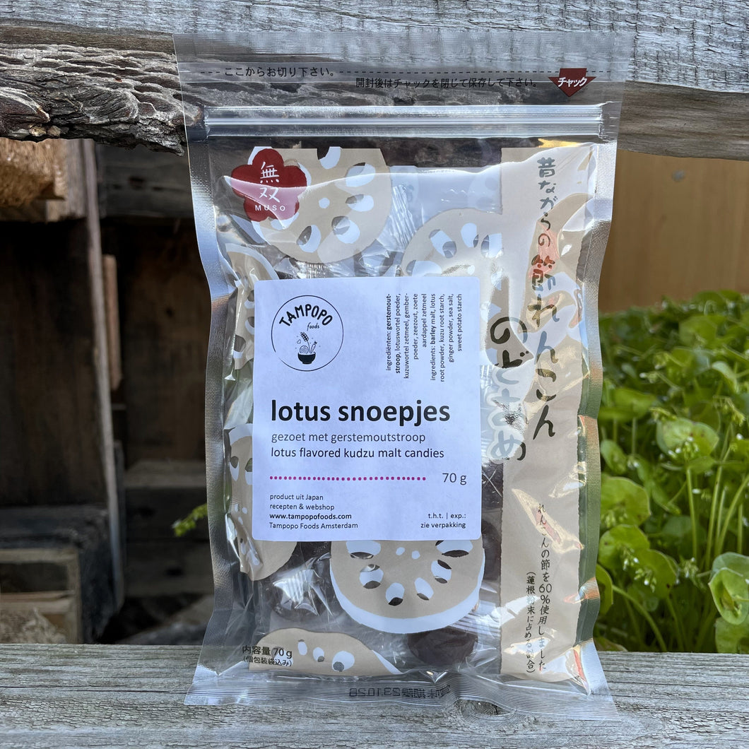Lotus Root Candies, with Barley Malt & Kuzu
