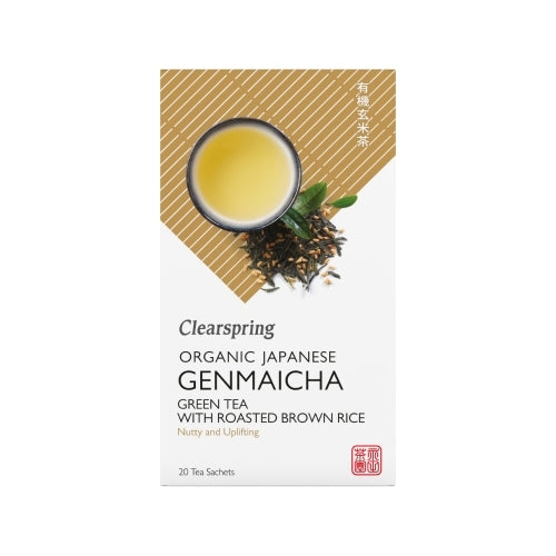 Genmaicha, Tea Bags, Green Tea & Roasted Rice, Nutty & Uplifting *
