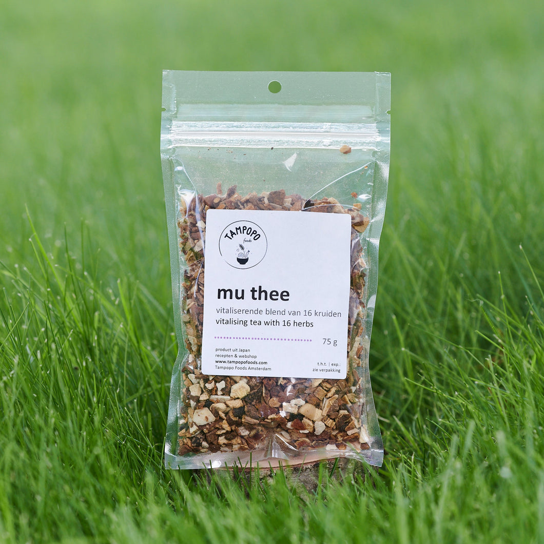 Mu Tea, Delicious Vitalizing Melange of 16 Herbs